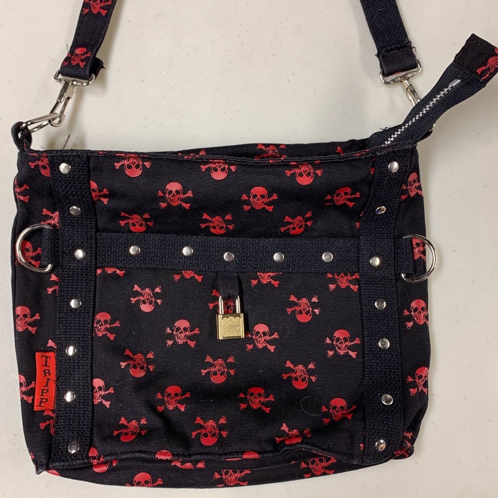 Tripp NYC vintage skull purse